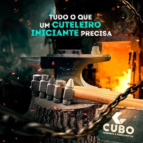 Cubo post “Tudo o que um cuteleiro iniciante precisa”: anvil, hammers and punches
